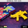 4412 Concept Musical Transparent Glow Gear Gun With Rainbow Light ( 1 pcs )