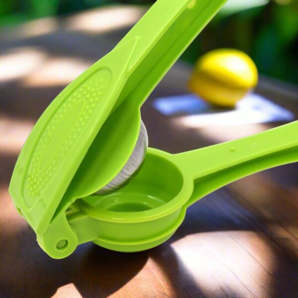 2856 Plastic Lemon Squeezer Cum Opener 2 in 1 Lemon Squeezer