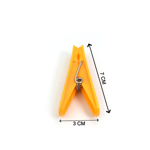 6136 12 Pc Set Cloth Clip used in all kinds of household and official places for holding cloths and stuffs purposes.