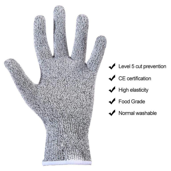 0677 Anti Cutting Resistant Hand Safety Cut-Proof Protection Gloves  (Multicolour)