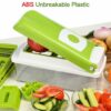 2489 Plastic 13-in-1 Manual Vegetable Grater,Chipser and Slicer