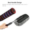 4749 Car Duster, Long Retractable/Soft/Non-Slip/Handle Multipurpose Microfiber Wash Brush Vehicle Interior and Exterior Cleaning Kit with for Car, Boats or Home