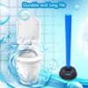 4025 Multifunctional Toilet Plunger, Toilet Blockage Remover Suction Device