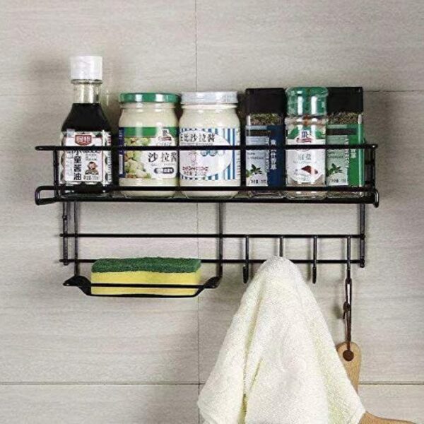 9009 3 in 1 Shower Shelf Rack for storing and holding various household stuffs and items etc.