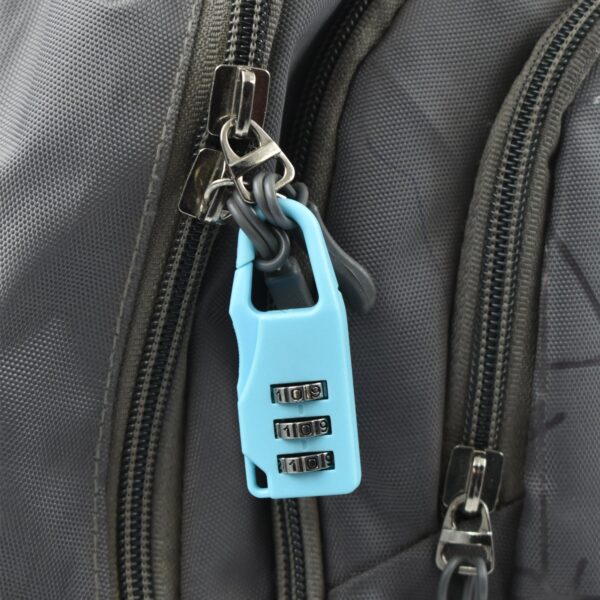 6109 3 Digit luggage Lock and tool used widely in all security purposes of luggage items and materials.