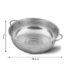 2914 Stainless Steel Rice Vegetables Washing Bowl Strainer Collapsible Strainer.