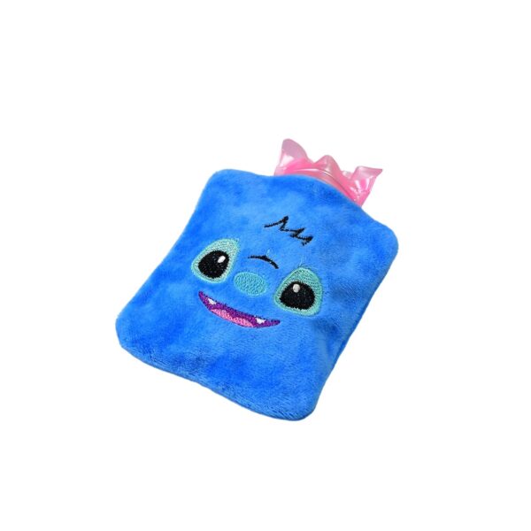 6512 Blue Stitch small Hot Water Bag with Cover for Pain Relief, Neck, Shoulder Pain and Hand, Feet Warmer, Menstrual Cramps.