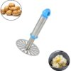 0586A Stainless Steel Potato Masher, PauBhaji Masher