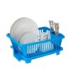 0607B Plastic Sink Dish Drainer Drying Rack (With Brown Box)