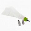 0805 Cake Decorating Nozzle with Piping Bag Stainless Steel Piping Cream Frosting Nozzles