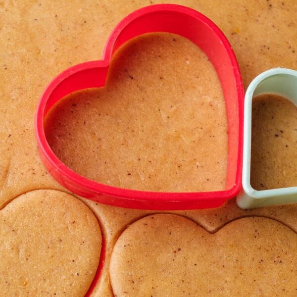 2424 Cookie Cutter with Shape Heart Round Star and Flower (4 Pack)