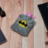 6505 Batman small Hot Water Bag with Cover for Pain Relief, Neck, Shoulder Pain and Hand, Feet Warmer, Menstrual Cramps.