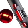 1561 Rechargeable Bicycle Front Waterproof LED Light (Red)