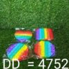 4752 Random Shape Rainbow Colored Fidget (1Pc Only)