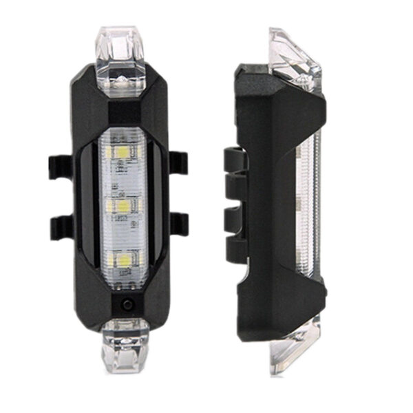 1560 Rechargeable Bicycle Front Waterproof LED Light (White)