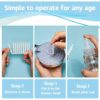 4985 10pcs Shower Nozzle Cleaning Brush, Reusable Multifunctional Shower Head Anti-Clogging Small Brush