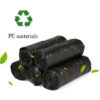 1575 Garbage Bags Medium Size Black Colour (24 x 32)