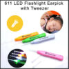 611 LED Flashlight Earpick with Tweezer