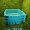 2588 3 layer round Kitchen Trolley Basket