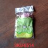 6514 Green Kitty small Hot Water Bag with Cover for Pain Relief, Neck, Shoulder Pain and Hand, Feet Warmer, Menstrual Cramps.