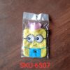 6507 2Eye Minions small Hot Water Bag with Cover for Pain Relief, Neck, Shoulder Pain and Hand, Feet Warmer, Menstrual Cramps.