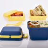 2144 Airtight Lunch Box with Handle & Push Lock