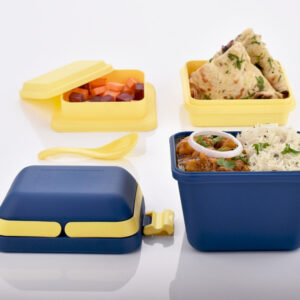 2144 Airtight Lunch Box with Handle & Push Lock